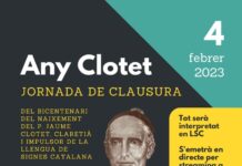 Clausura dels 200 anys del naixement del P. Jaume Clotet