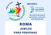 ROMA: JUBILEU per a persones amb disCapacitat. PROVIDENCIAL!